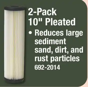 Menards 2-Pack 10 Pleated offer