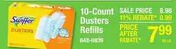 Menards 10-Count Dusters Refills offer