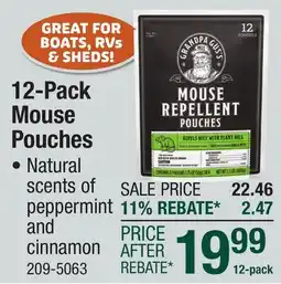 Menards 12-Pack Mouse Pouches offer