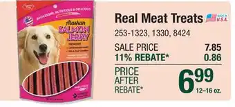 Menards Real Meat Treats offer