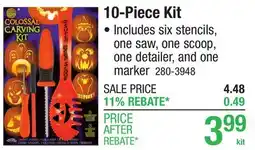 Menards 10-Piece Kit offer