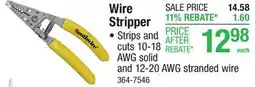 Menards Wire Stripper offer