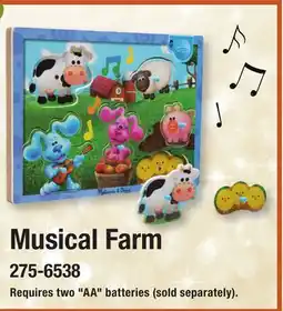 Menards Musical Farm offer