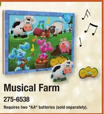 Menards Musical Farm offer
