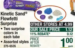 Menards Kinetic Sand Flowfetti Surprise offer