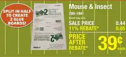 Menards Mouse & Insect offer