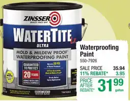 Menards Waterproofing Paint offer