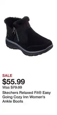 Kohl's Skechers Relaxed Fit Easy Going Cozy Inn Women's Ankle Boots offer