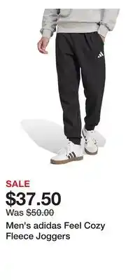 Kohl's Men's adidas Feel Cozy Fleece Joggers offer