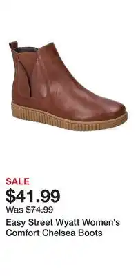 Kohl's Easy Street Wyatt Women's Comfort Chelsea Boots offer