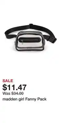 Kohl's madden girl Fanny Pack offer