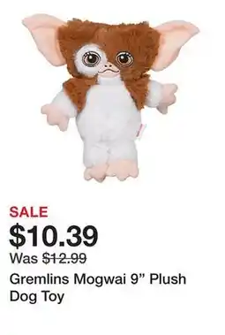 Petsmart Gremlins Mogwai 9 Plush Dog Toy offer