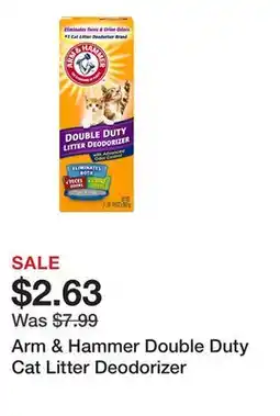 Petsmart Arm & Hammer Double Duty Cat Litter Deodorizer offer