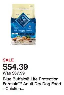 Petsmart Blue Buffalo Life Protection Formula Adult Dry Dog Food - Chicken & Brown Rice offer