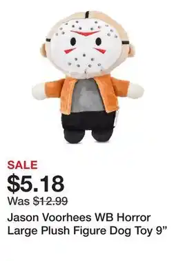 Petsmart Jason Voorhees WB Horror Large Plush Figure Dog Toy 9 offer