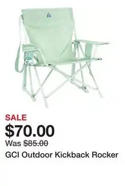 Dick's Sporting Goods GCI Outdoor Kickback Rocker offer