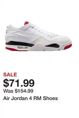 Dick's Sporting Goods Air Jordan 4 RM Shoes offer