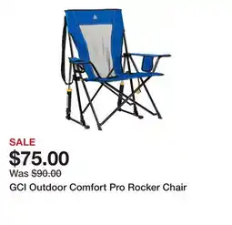 Dick's Sporting Goods GCI Outdoor Comfort Pro Rocker Chair offer