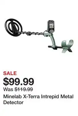 Dick's Sporting Goods Minelab X-Terra Intrepid Metal Detector offer