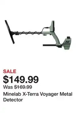 Dick's Sporting Goods Minelab X-Terra Voyager Metal Detector offer