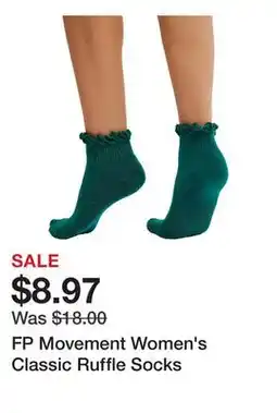 Dick's Sporting Goods FP Movement Women's Classic Ruffle Socks offer