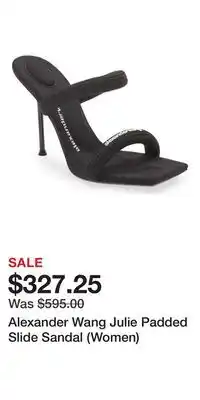 Nordstrom Alexander Wang Julie Padded Slide Sandal (Women) offer