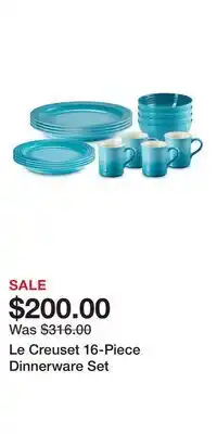 Nordstrom Le Creuset 16-Piece Dinnerware Set offer