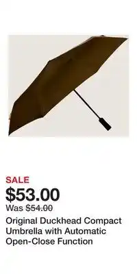 Nordstrom Original Duckhead Compact Umbrella with Automatic Open-Close Function offer