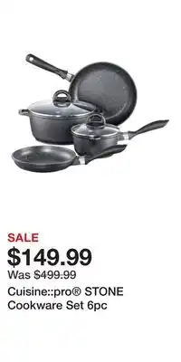 Nordstrom Cuisine::pro STONE Cookware Set 6pc offer