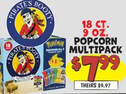 Ollie's PIRATES BOOTY POPCORN MULTIPACK offer