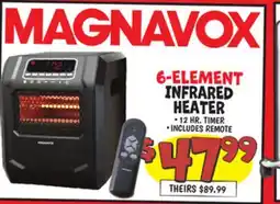 Ollie's 6-ELEMENT INFRARED HEATER offer