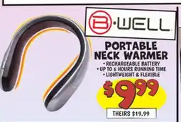 Ollie's PORTABLE NECK WARMER offer