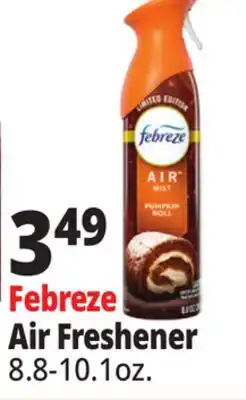 Ocean State Job Lot Febreze Linen & Sky Air Mist 8.8 oz offer
