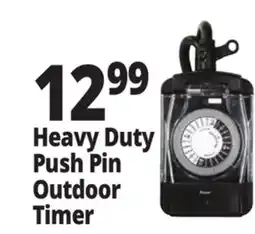 Ocean State Job Lot Prime Heavy-Duty 2 Outlet Push-Pin Outdoor Timer offer