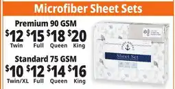 Ocean State Job Lot Microfiber Sheet Sets offer
