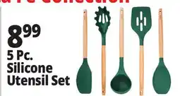 Ocean State Job Lot 5 Pc. Silicone Utensil Set offer