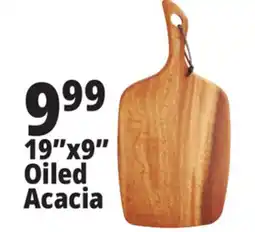 Ocean State Job Lot 19x9 Oiled Acacia offer