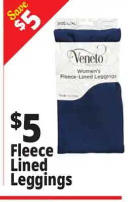 Ocean State Job Lot Fleece Lined Leggings offer