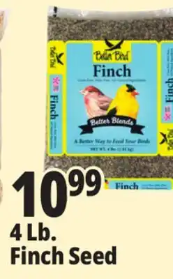 Ocean State Job Lot Better Bird Finch Bird Food 4 lbs offer