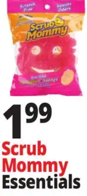 Ocean State Job Lot Scrub Daddy Dual-Sided Scrub Mommy Scrubber + Sponge offer