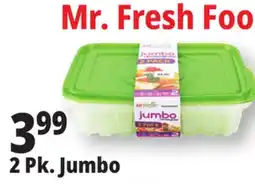 Ocean State Job Lot Mr. Fresh Jumbo Rectangular Food Storage Containers 2 Count offer