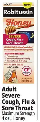 Ocean State Job Lot Adult Severe Cough, Flu & Sore Throat offer
