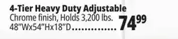 Ocean State Job Lot 4-Tier Heavy-Duty Wire Shelving offer
