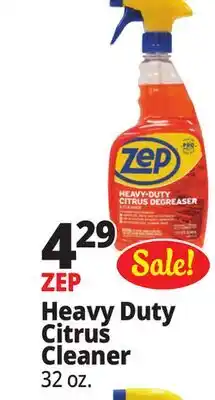 Ocean State Job Lot ZEP Heavy-Duty Citrus Degreaser 32 fl oz offer