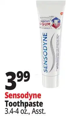 Ocean State Job Lot Sensodyne Toothpaste offer