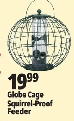 Ocean State Job Lot Yankee Trader Globe Cage Squirrel Proof Bird Feeder offer