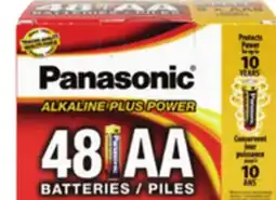 Ocean State Job Lot Panasonic Alkaline Plus Power AAA Batteries 48-Count offer