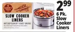 Ocean State Job Lot 6 Pk. Slow Cooker Liners offer