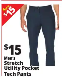 Ocean State Job Lot Men's Stretch Utility Pocket Tech Pants offer