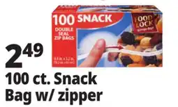 Ocean State Job Lot Food Lock Zip Close Sandwich Storage Bags 200 Count offer